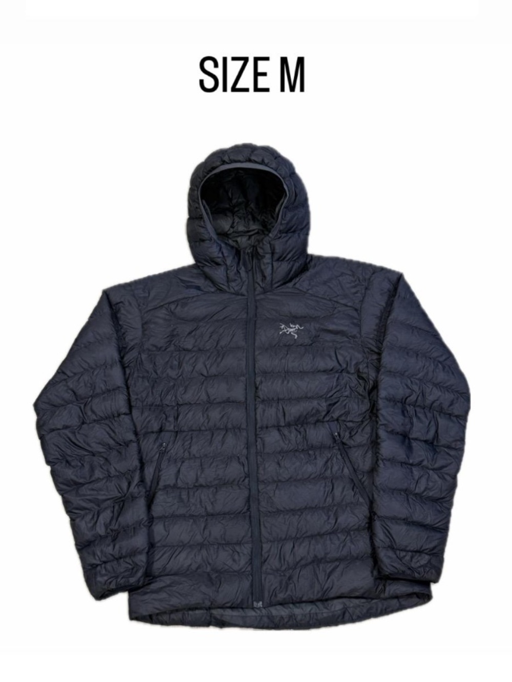 Arc’teryx Cerium LT Hoody Men’s Navy Blue Down Puffer Jacket - Size Medium.